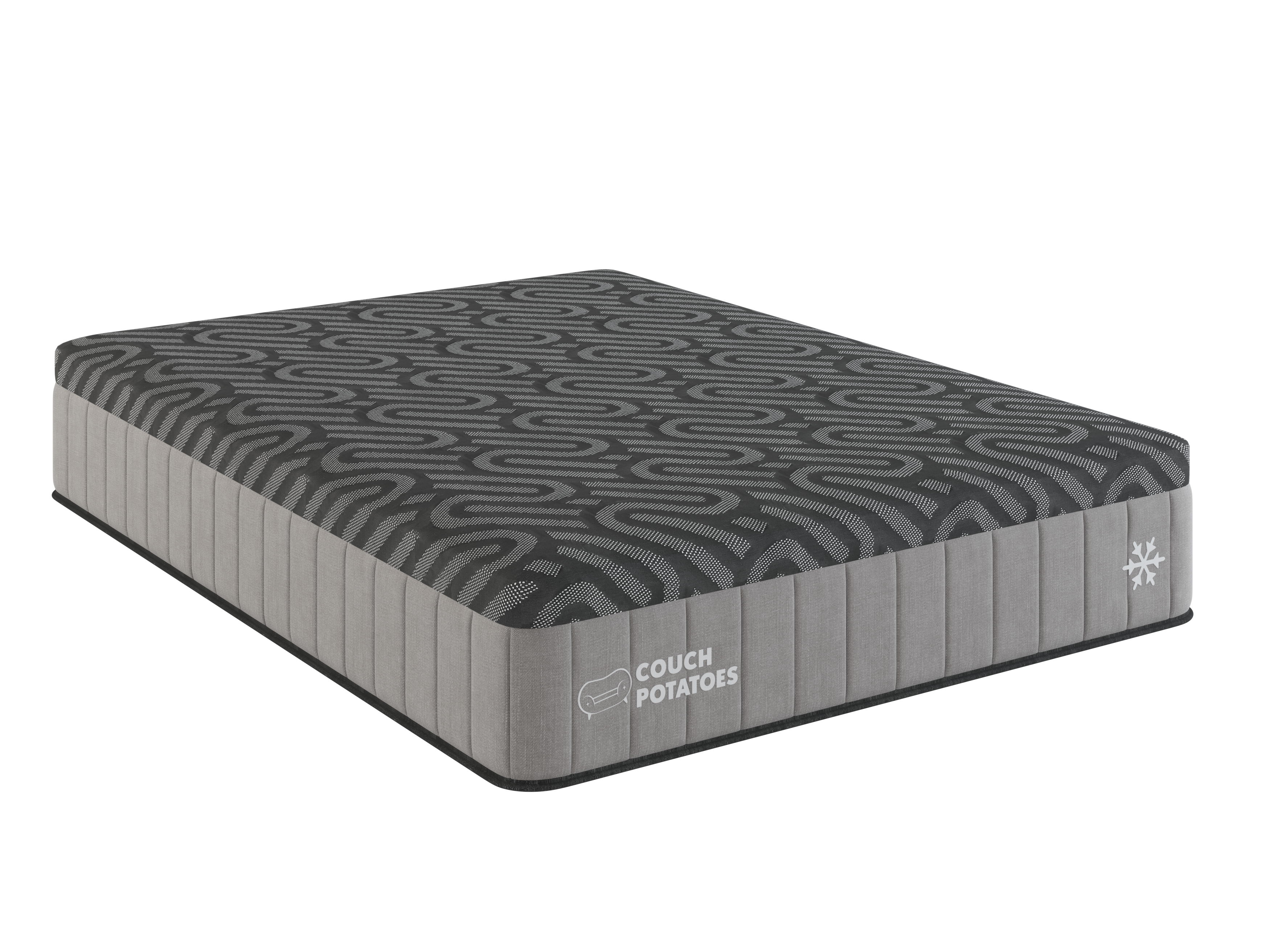 Everyday Hero Firm Hybrid Mattress - Medium Firm Support for Back & Side Sleepers - Perfect for Bedroom, Guest Room & Dorm Use
