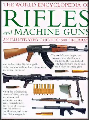 World Encyclopedia of Rifles and Machine Guns | Comprehensive Firearms Guide for Collectors & History Enthusiasts | Perfect for Research, Gun Shows & Military Studies