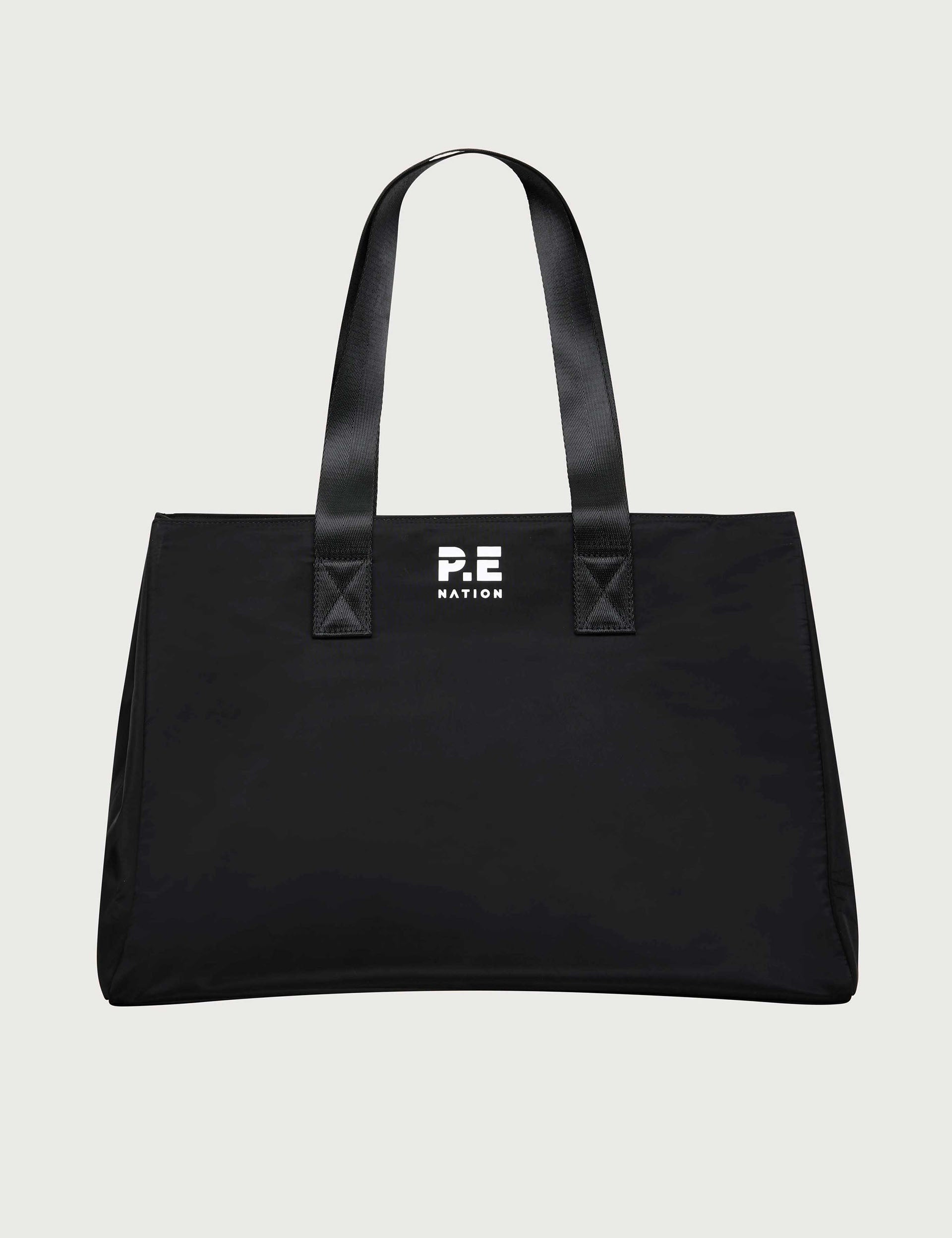 Stylish Black Homage Tote Bag - Premium Canvas Shoulder Bag for Women - Perfect for Work, Shopping & Travel Accessories