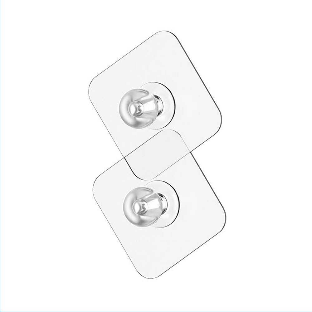 2PCS Strong Adhesive Stickers for Shower Phone Holder, Wall Hanging Items - Waterproof & Durable Mounting Tape for Bathroom, Kitchen, Office Organization