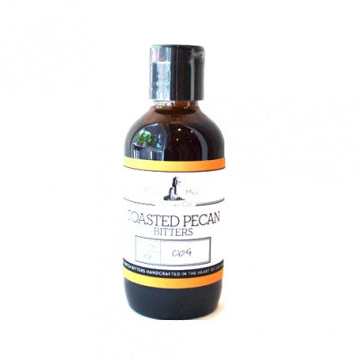 Miracle Mile Bitters - Toasted Pecan Flavor | Premium Cocktail Bitters for Old Fashioned, Manhattan & Craft Cocktails | Perfect for Home Bars & Mixologists