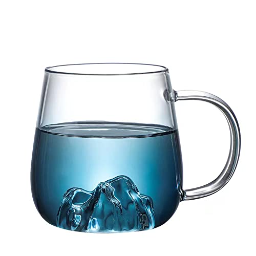 Gradient blue cup
