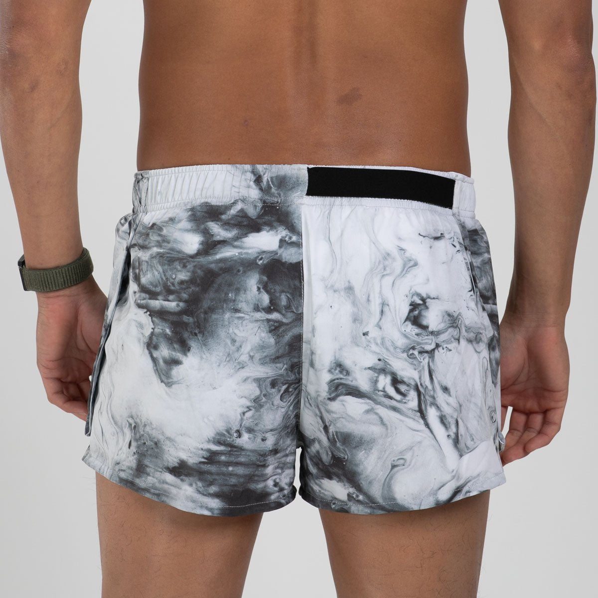 Men's Elite Run 2 Shorts - White Hot | Lightweight Running Shorts for Men | Gym Workout & Athletic Training Shorts
