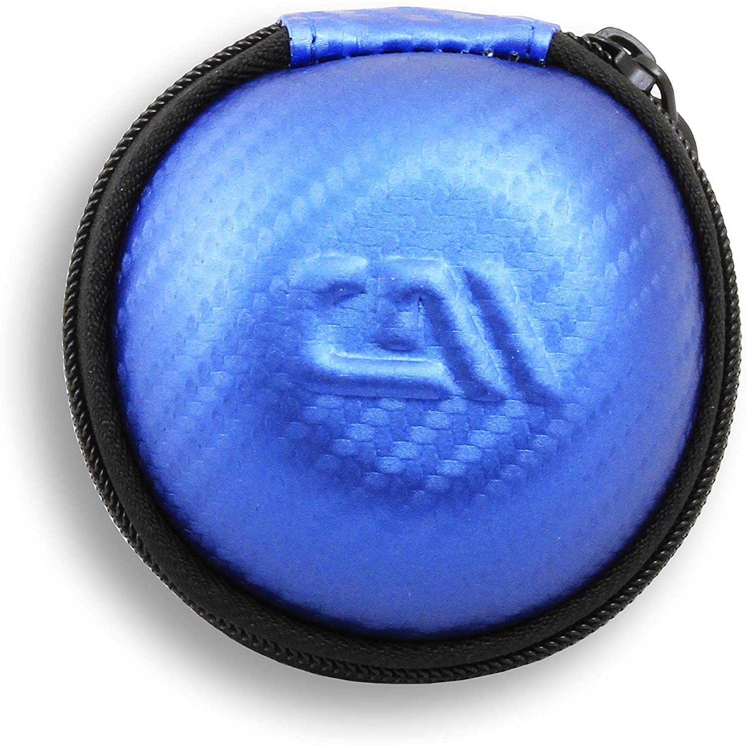 CASEMATIX Blue Protective Carry Case for Sphero Specdrum Music Rings - Compatible with App-Enabled Color Rings & USB Charging Cable (Case Only) - Perfect for Travel, Storage & Music Creation