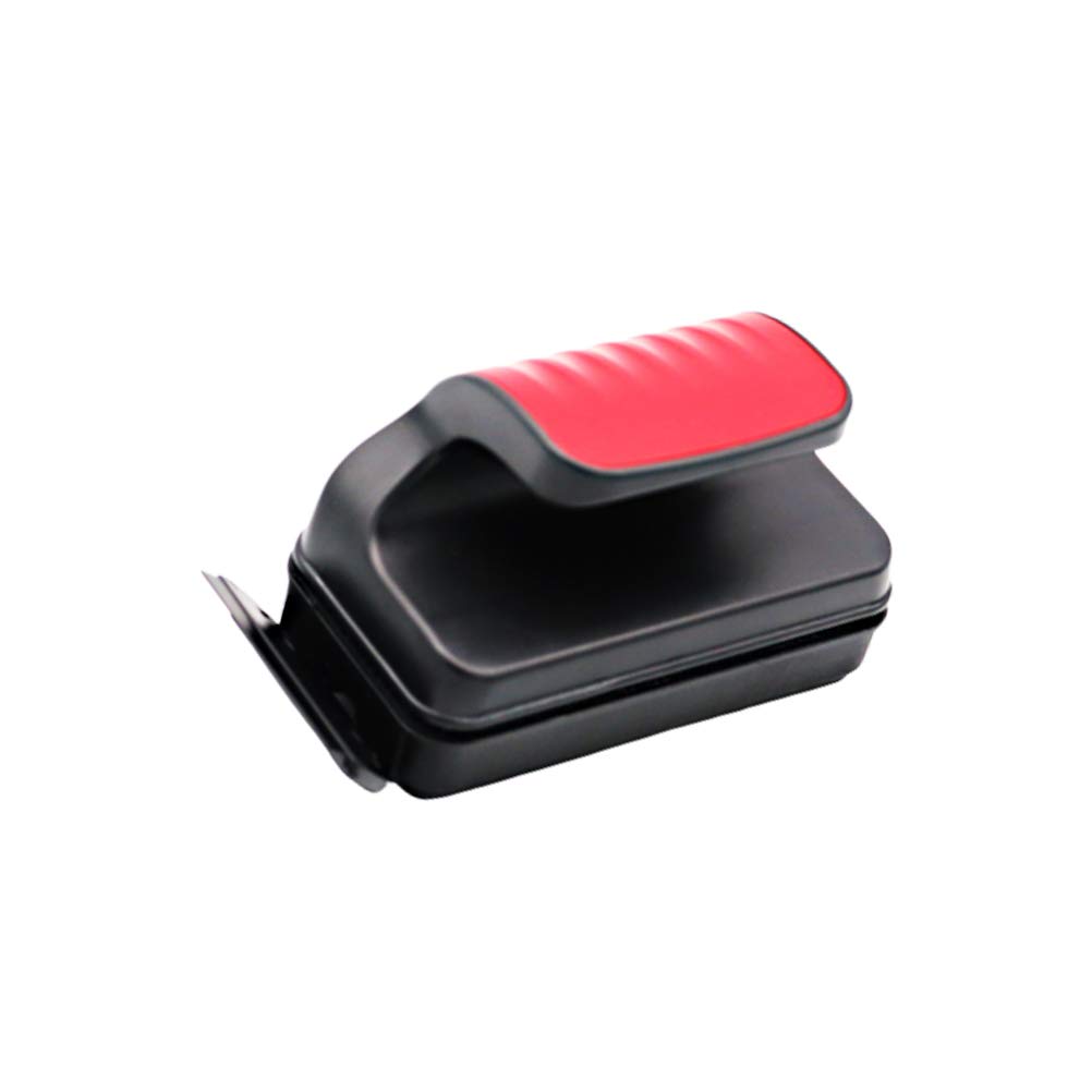 Double-Sided Magnetic Aquarium Glass Cleaner with Scraper - Red Floating Algae Brush for Fish Tank Maintenance (Small Size) | Perfect for Freshwater & Saltwater Aquariums, Home or Office Fish Tanks
