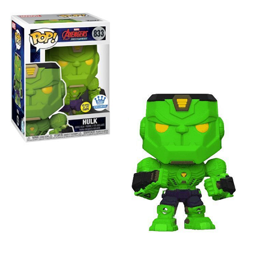 Funko Pop! Avengers MechStrike: Hulk #833 Collectible Vinyl Figure – Limited Edition Marvel Superhero Toy for Fans & Collectors | Perfect for Display, Gifts, and Marvel Themed Decor