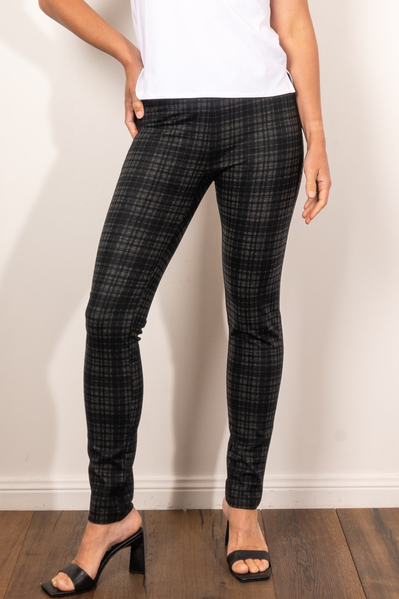 Vassalli Bennett Skinny Leg Ponte Pants for Women - Stretch Comfort & Slim Fit - Perfect for Work, Office & Casual Wear