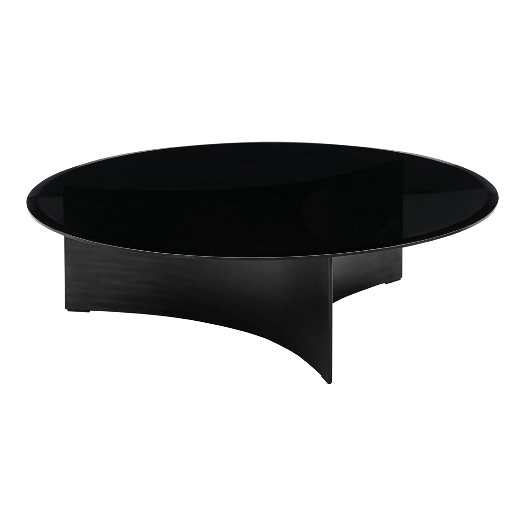 Modern Arc Coffee Table - Mid-Century Design, Solid Wood, Living Room Centerpiece for Home Decor | Perfect for Lounge, Family Room & Office Spaces