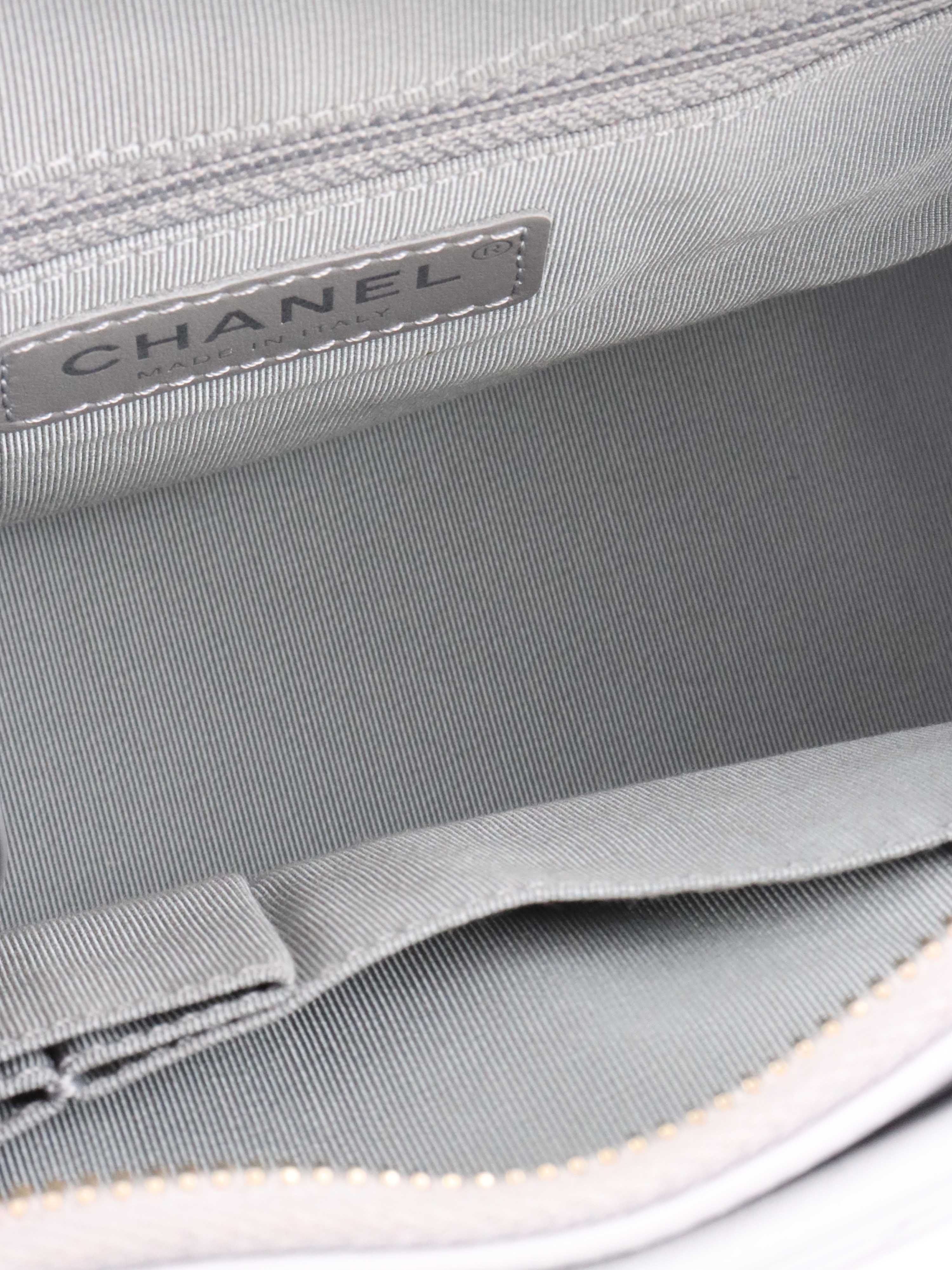 Chanel Medium Light Grey Gabrielle Bag - Luxury Designer Handbag for Women | Perfect for Work, Travel & Evening Events
