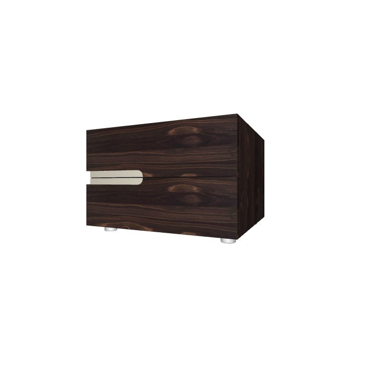 Cattelan Italia Ciro Modern Nightstand - Stylish Bedside Table with Drawer for Bedroom Decor | Perfect for Master Bedroom, Guest Room & Apartment