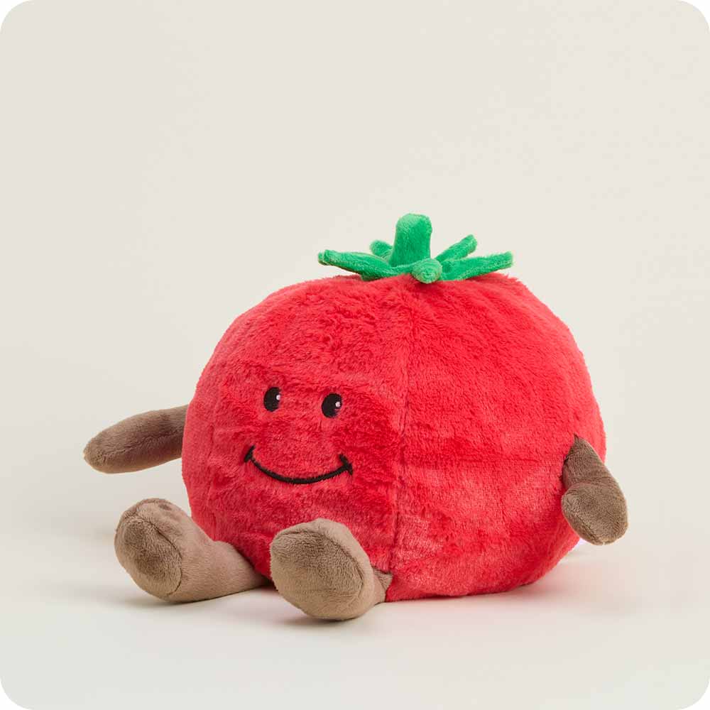 Tomato Warmies - Microwaveable Heating Pad for Pain Relief & Comfort - Perfect for Cold Weather, Menstrual Cramps & Relaxation