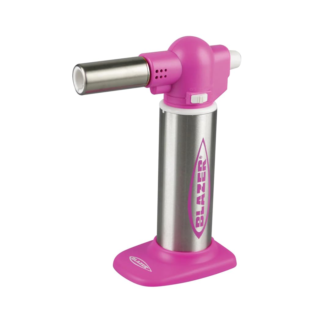 Blazer 189-8020 Big Buddy Turbo Torch - Red & Stainless Steel Propane Torch for Welding, Soldering & DIY Projects