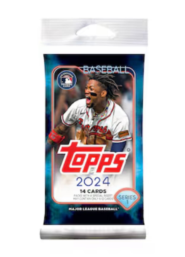 2024 Topps Series 1 Baseball Cards - Complete Retail Display Pack (36 Packs) | MLB Trading Cards Collection for Collectors & Fans | Perfect for Gifts, Shows, and Fantasy Baseball