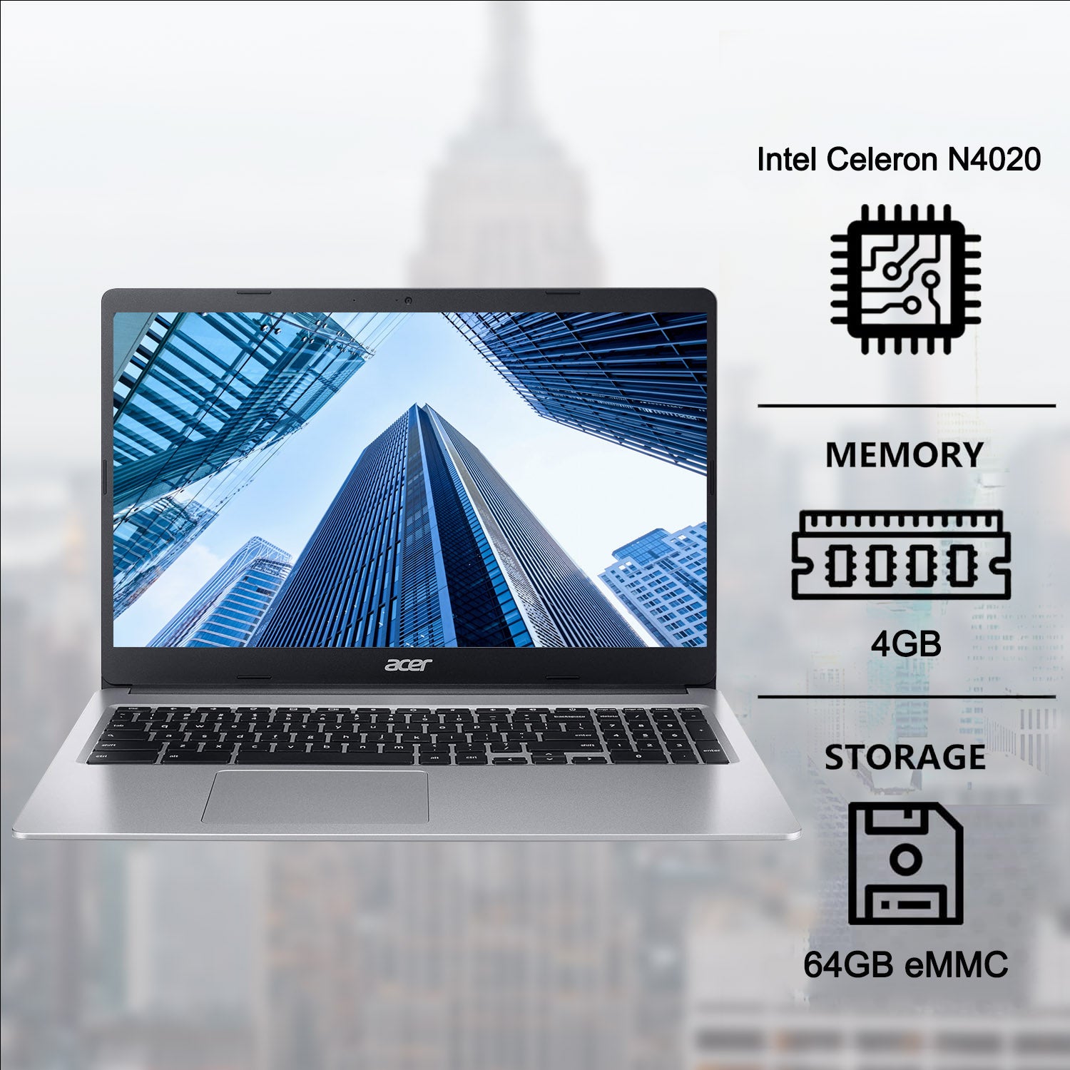 Acer Chromebook 15.6