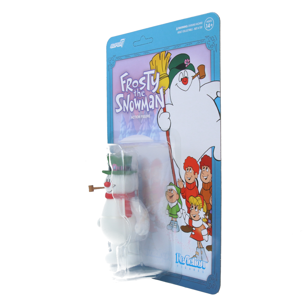 Frosty the Snowman ReAction Figures - Classic Holiday Collectible Toy for Christmas Decor & Gift Giving