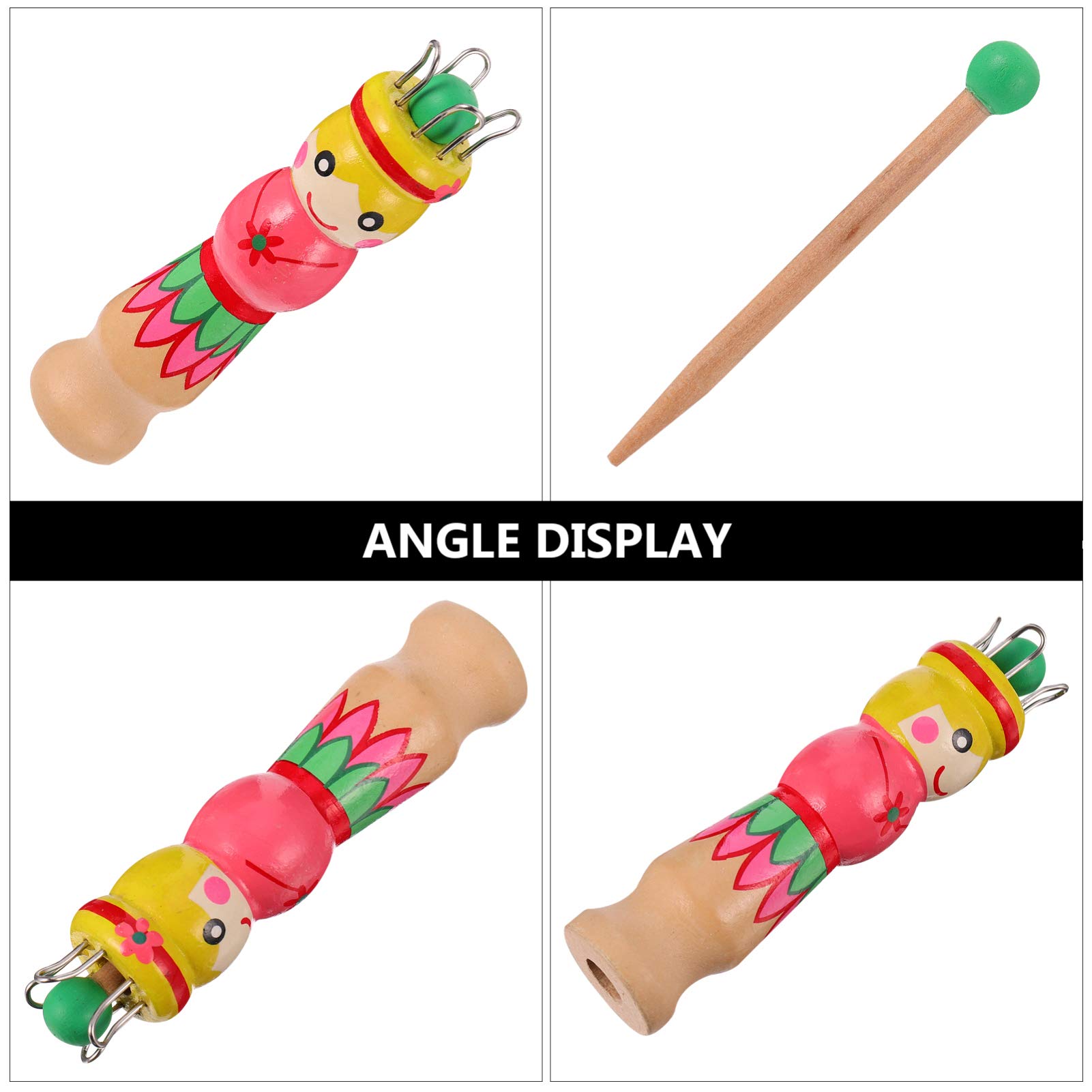 DIY Wooden Knitting Doll Kit - Handmade Wool Knitter Toy for Kids & Adults - Creative Craft Weaving Tool for Beginners - Perfect for Home, School & Gift Giving