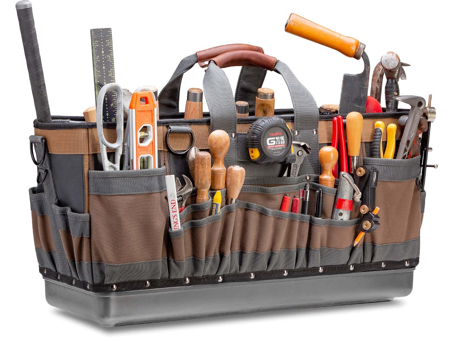 VETO PRO PAC TF-XXL Heavy Duty Electrician Tool Bag - Durable Professional Tool Pouch for Electricians, Contractors & Technicians - Perfect for Job Sites, Construction Work & Home Repairs