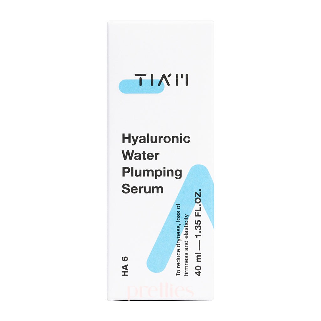 TIA'M Hyaluronic Acid Water Plumping Serum 40ml - Hydrating & Plumping Face Serum for Dry Skin - Perfect for Daily Skincare Routine & Anti-Aging