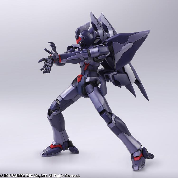 Xenogears Weltall Action Figure by Square Enix - Bring Arts Collectible Model for Anime Fans & Gamers - Perfect for Display, Cosplay, and Gift Giving