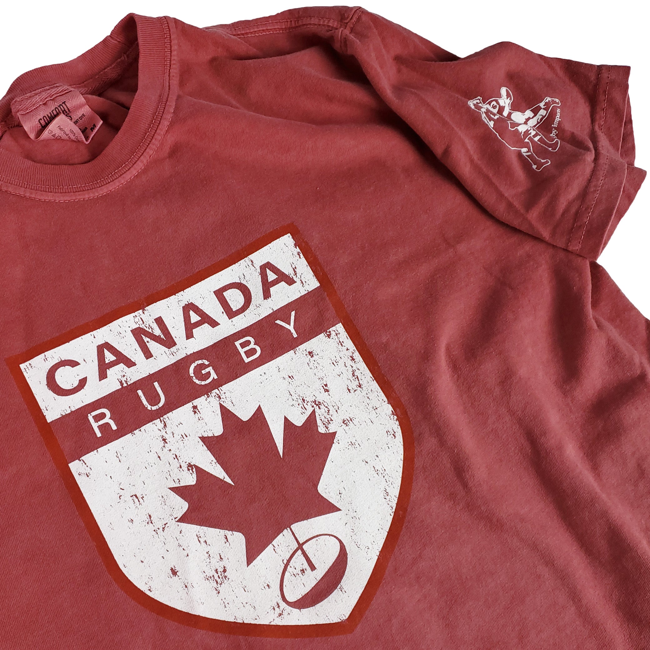 Canada Rugby Logo T-Shirt - Official Team Apparel for Fans & Players | Perfect for Games, Training & Casual Wear