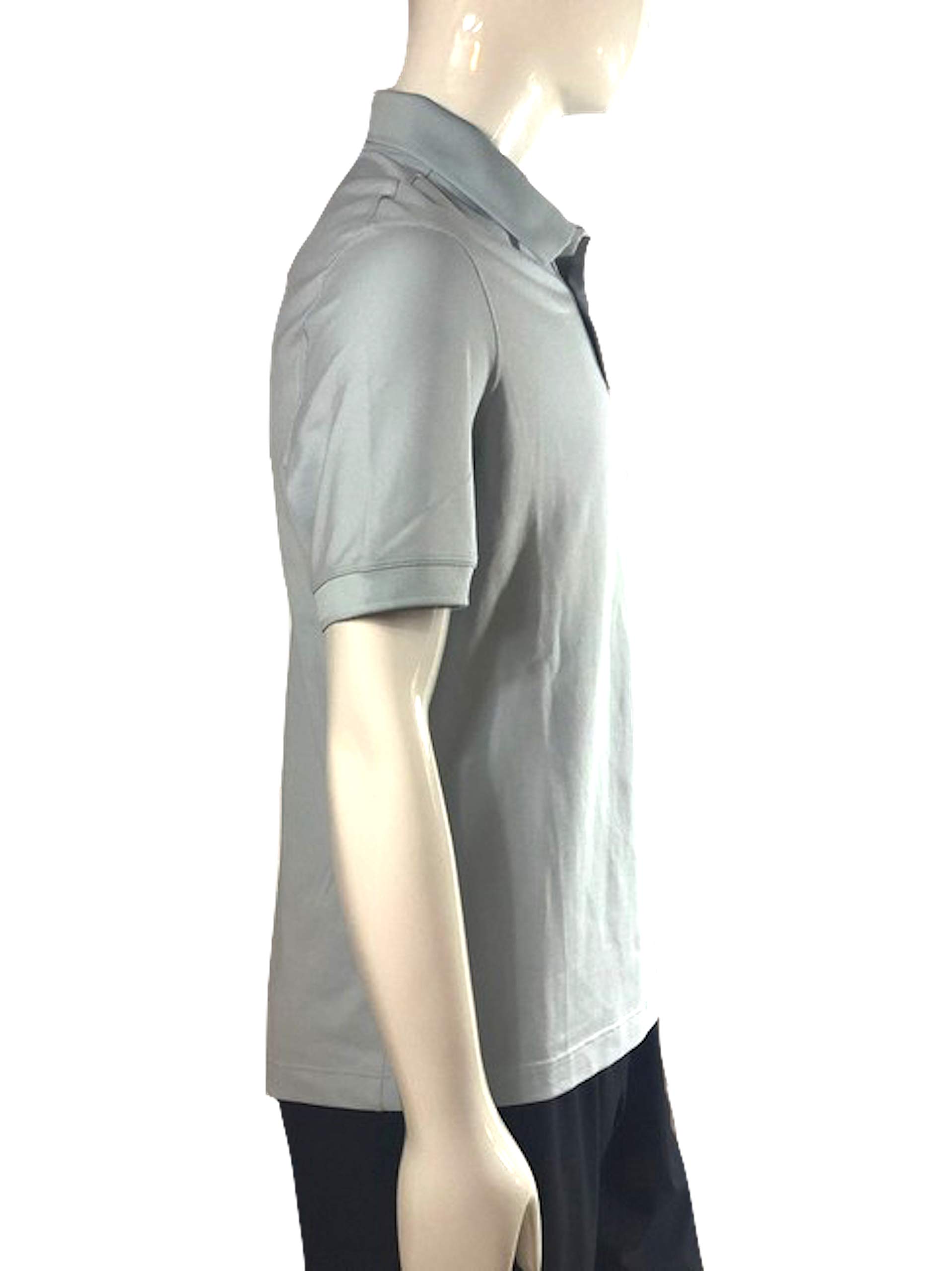 Lululemon Men's Tech Pique Polo Shirt - Breathable, Moisture-Wicking Golf & Tennis Shirt for Men in Dawn Blue | Perfect for Workouts, Casual Wear & Outdoor Activities