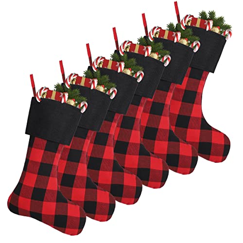 Black Cuff/Red and Black Plaid