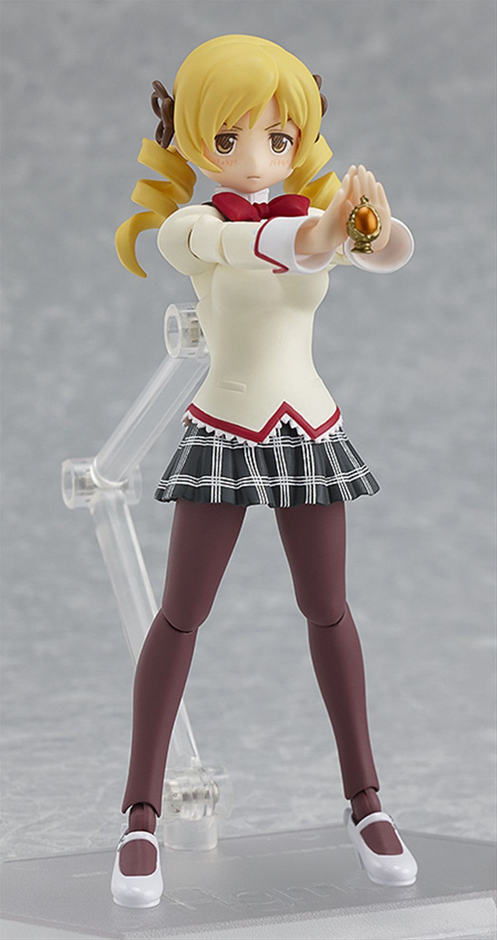 Good Smile Puella Magi Madoka Magica Mami Tomoe School Uniform Figma Action Figure - Anime Collectible for Display & Photography | Perfect for Fans, Cosplay Inspiration, and Home Decor