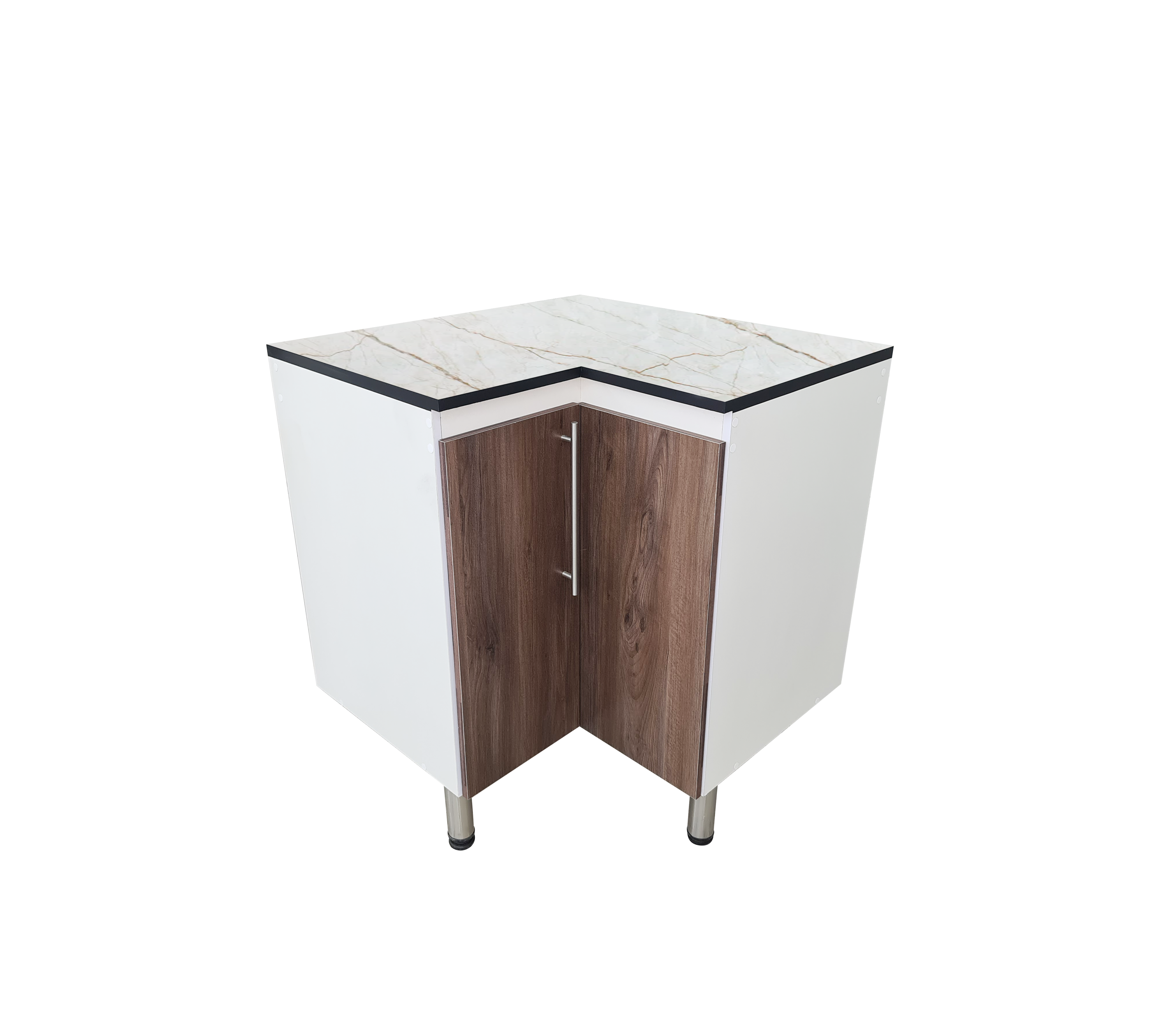 Blanco/Marron/PVC Marmolizado Claro
