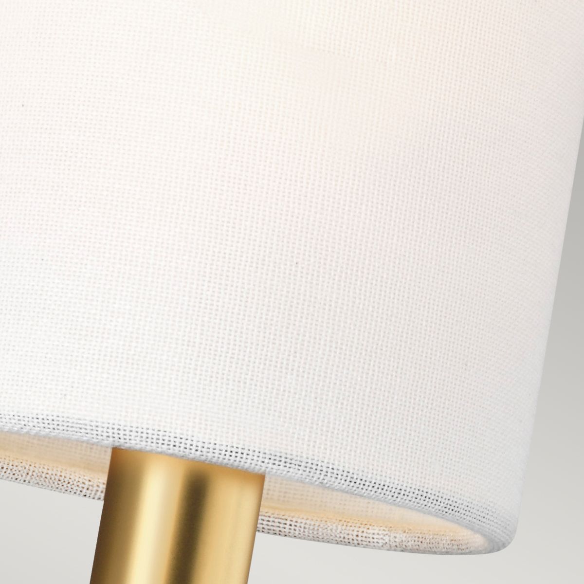 Brianna 1/2Lt Wall Light - Brass & Polished Nickel Finish Sconce - Perfect for Bedroom, Hallway & Bathroom Lighting
