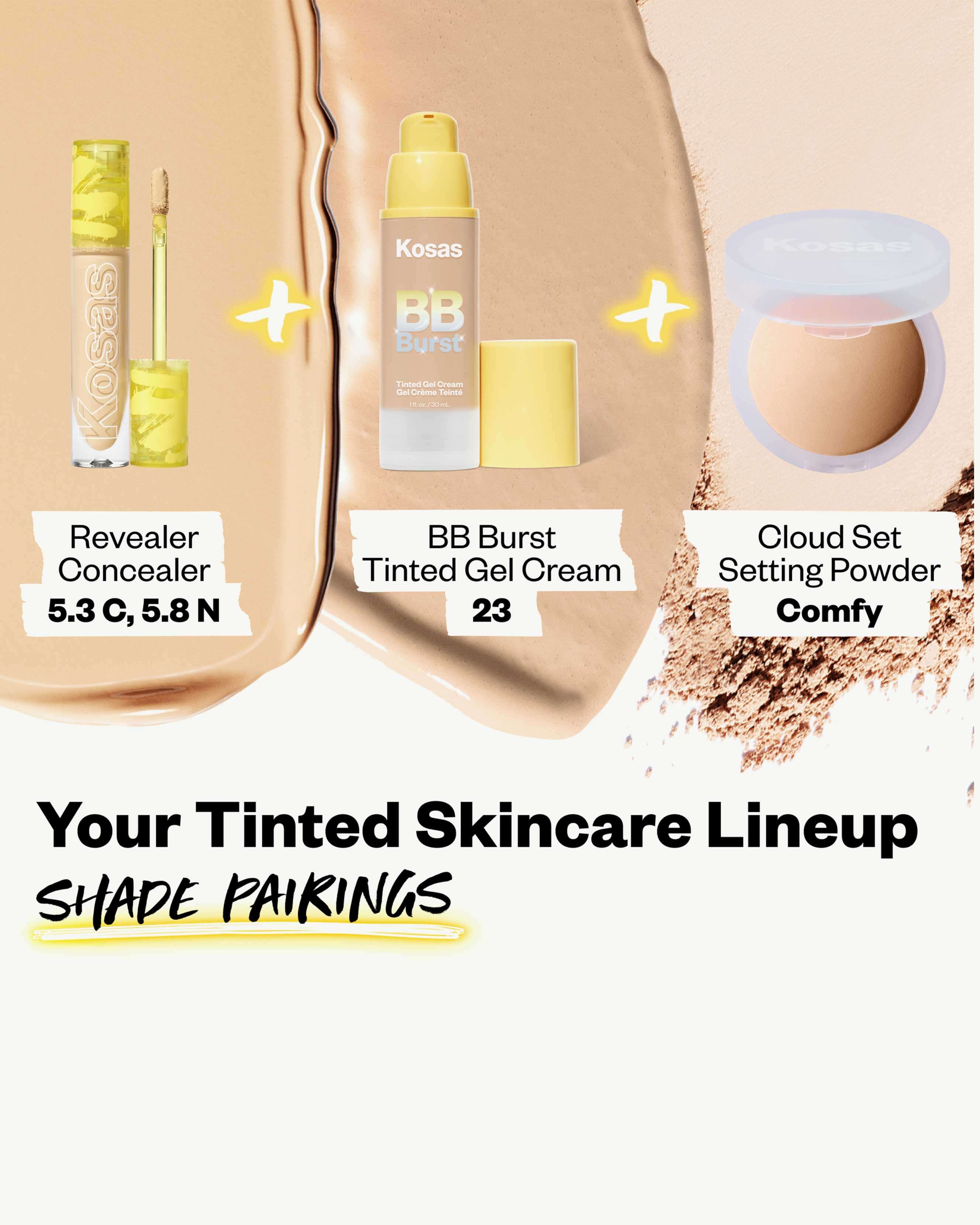BB Burst Tinted Moisturizer Gel Cream with Copper Peptides - Hydrating & Brightening Face Makeup for Daily Wear & Night Skincare Routine