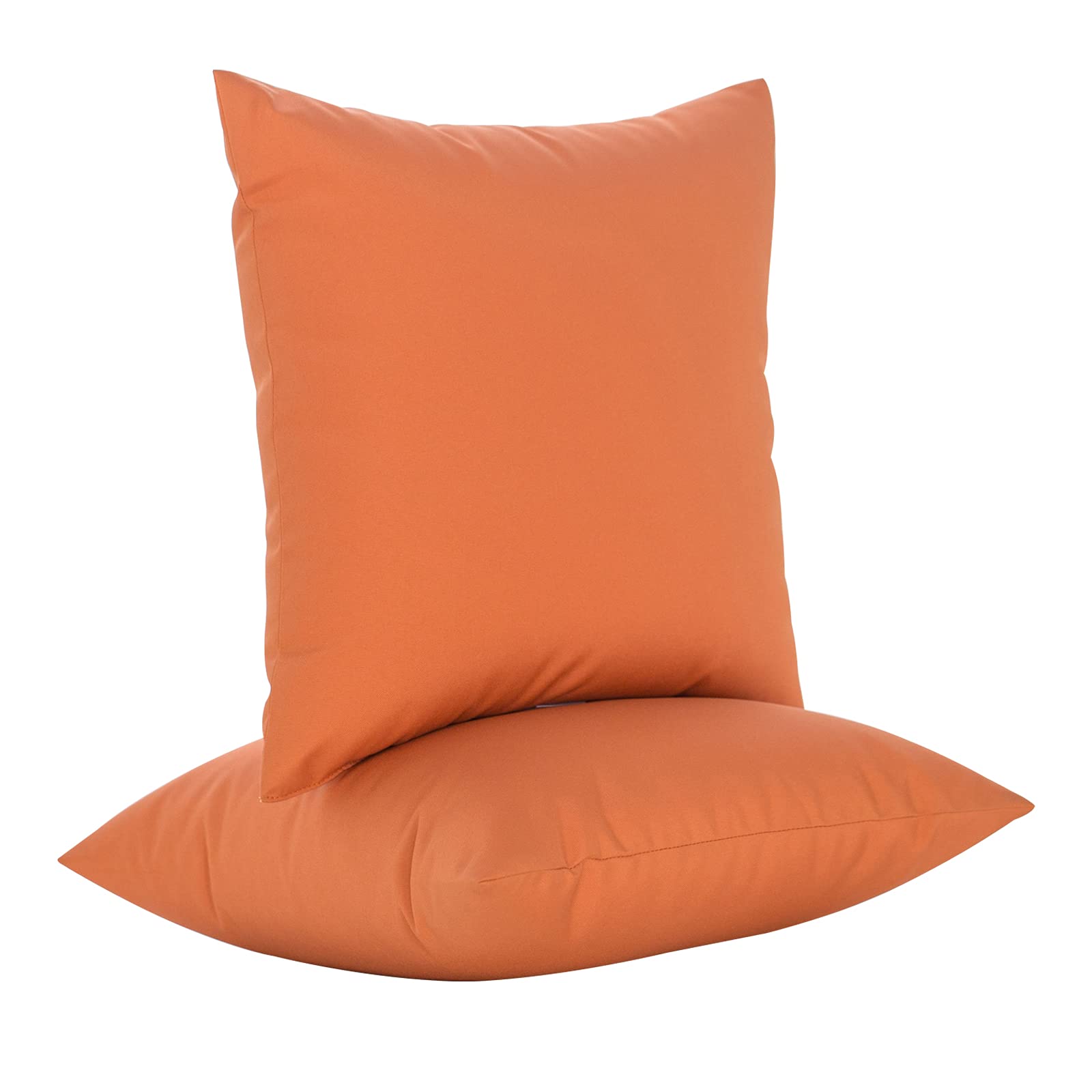 JMGBird Outdoor Pillows Set of 2 - 18×18 Inch Waterproof Patio Throw Pillows with Insert - All-Weather Cushions for Garden, Poolside, Deck & Porch Furniture