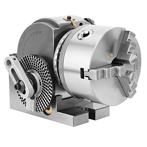 Precision Simple Indexing Dividing Head with Stable Dividing Plate - High Accuracy Drilling & Milling Machine Tool for Metalworking, Woodworking & DIY Projects