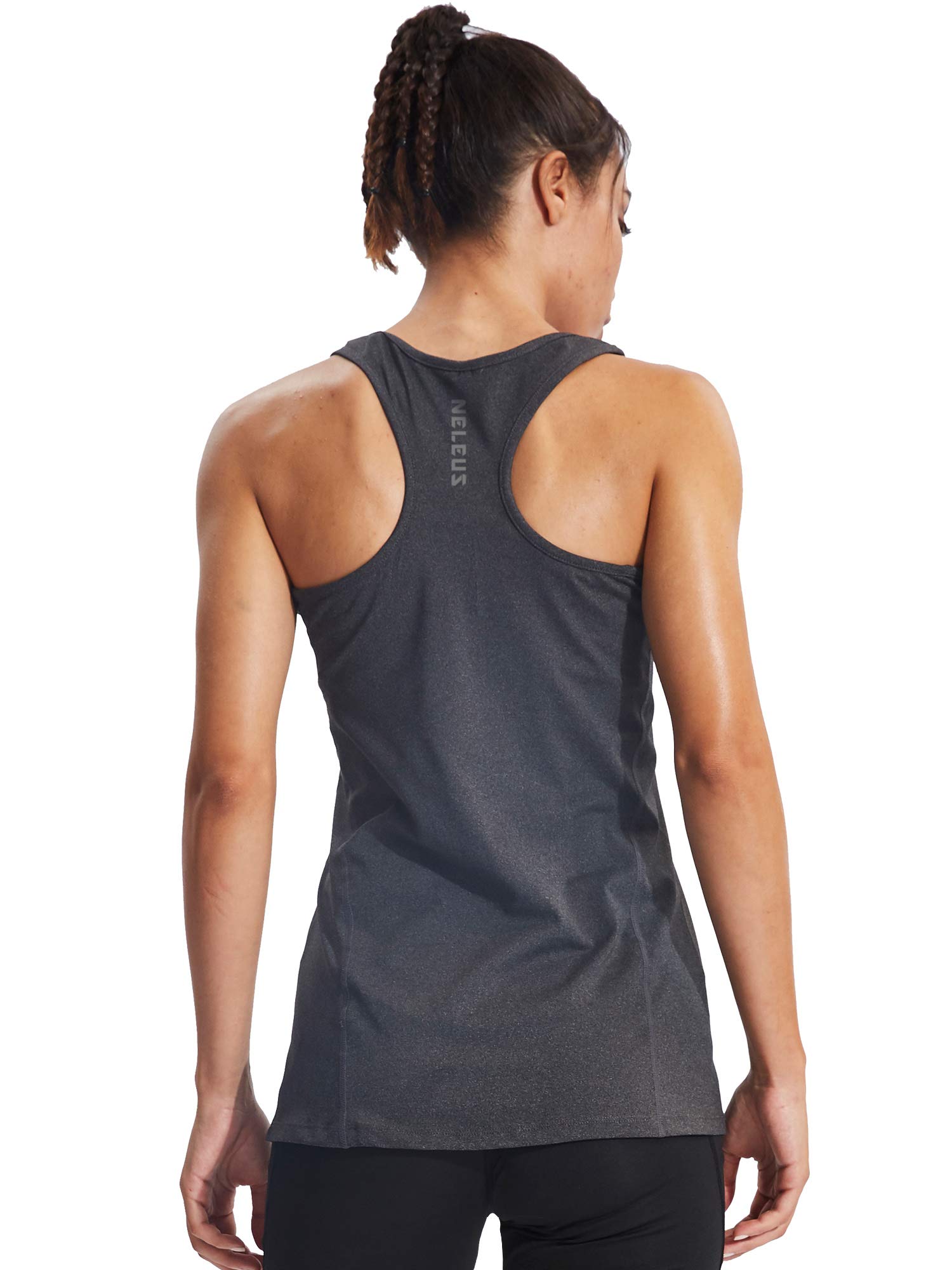 NELEUS Women's Workout Tank Top - Racerback Yoga Shirt for Women, Breathable Athletic Gym Tank Tops - Perfect for Yoga, Running, Gym & Fitness Training