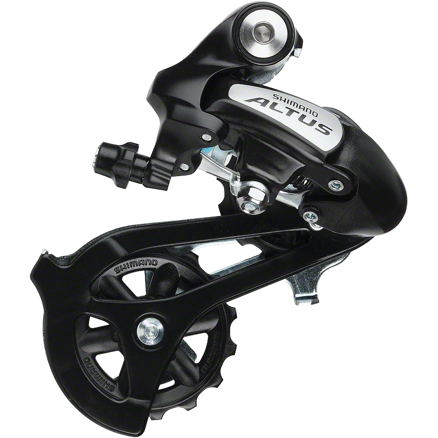 Altus M310 7/8 Speed Bike Rear Derailleur - Black - High Performance Bicycle Gear Shifter for Mountain & Road Bikes - Perfect for Cycling, Commuting & Off-Road Adventures