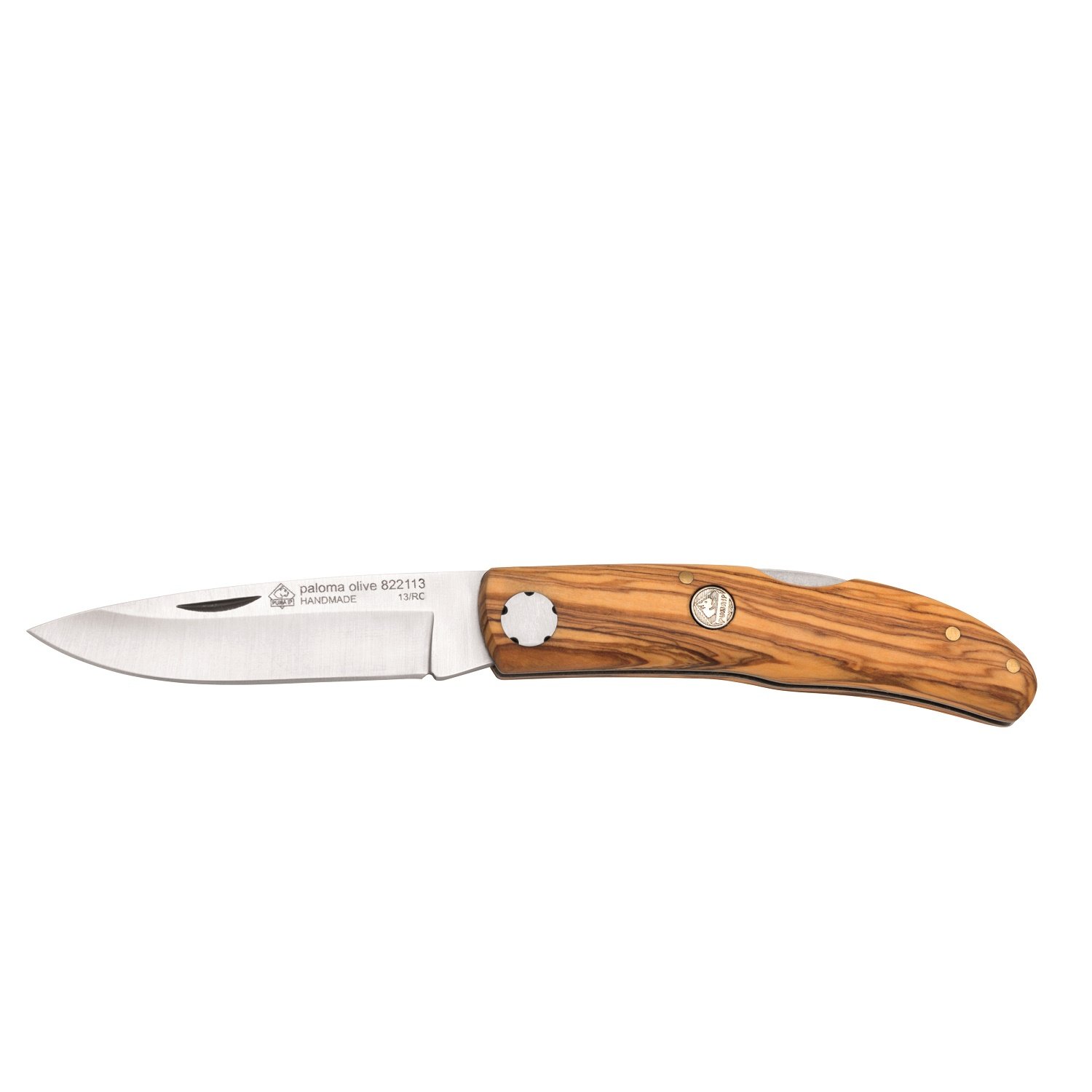 Puma Knives IP Paloma Lockback Folding Pocket Knife - High-Quality Stainless Steel Blade for Outdoor, Camping & EDC Use