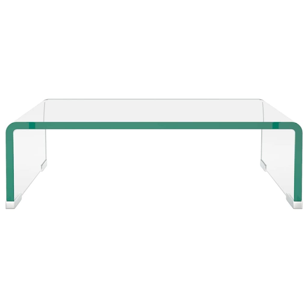 Clear Glass TV Stand Riser - 15.7