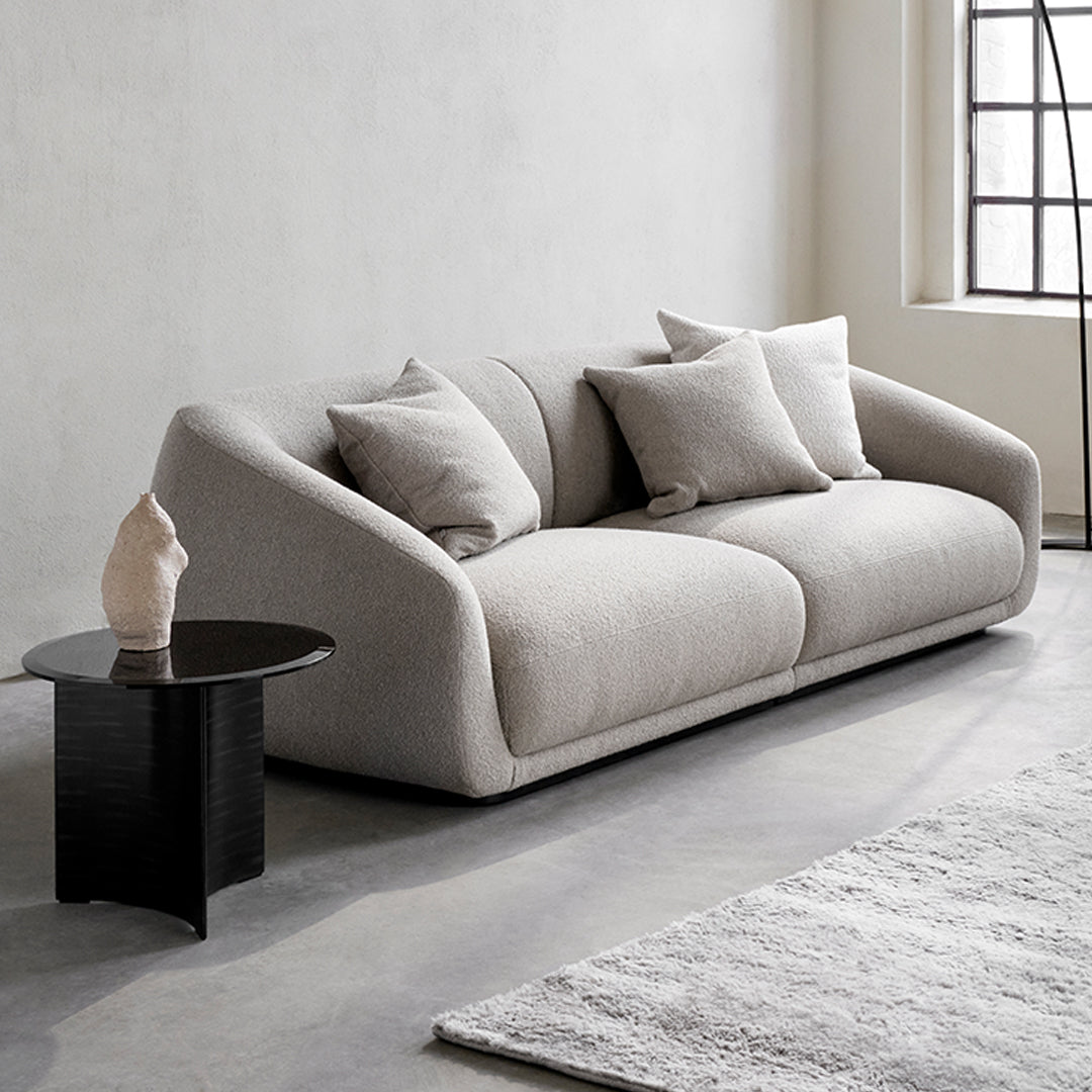 Modern Arc Coffee Table - Mid-Century Design, Solid Wood, Living Room Centerpiece for Home Decor | Perfect for Lounge, Family Room & Office Spaces