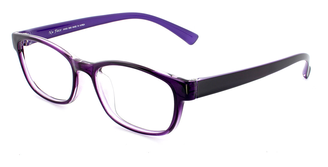 Stylish Plastic Eyeglasses NF2025 - Lightweight & Durable Frames for Men & Women - Perfect for Reading, Driving & Daily Wear