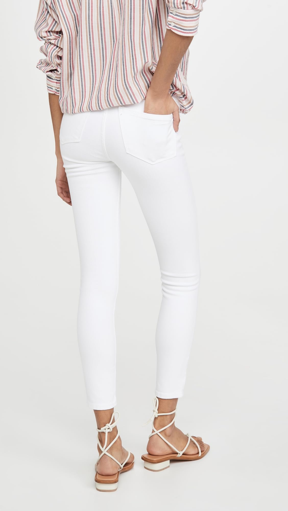 DL1961 Women's Florence Skinny Mid Rise Ankle Jeans - Stretch Denim Pants for Everyday Comfort | Perfect for Work, Casual Outings & Date Nights