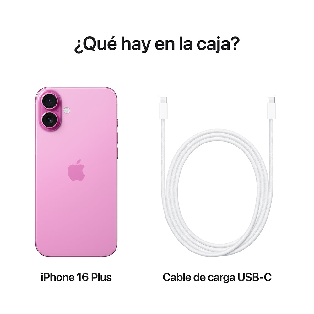 iPhone 16 Plus 512GB Pink - Premium Smartphone for Work, Travel & Entertainment | Fast Performance & Stunning Display