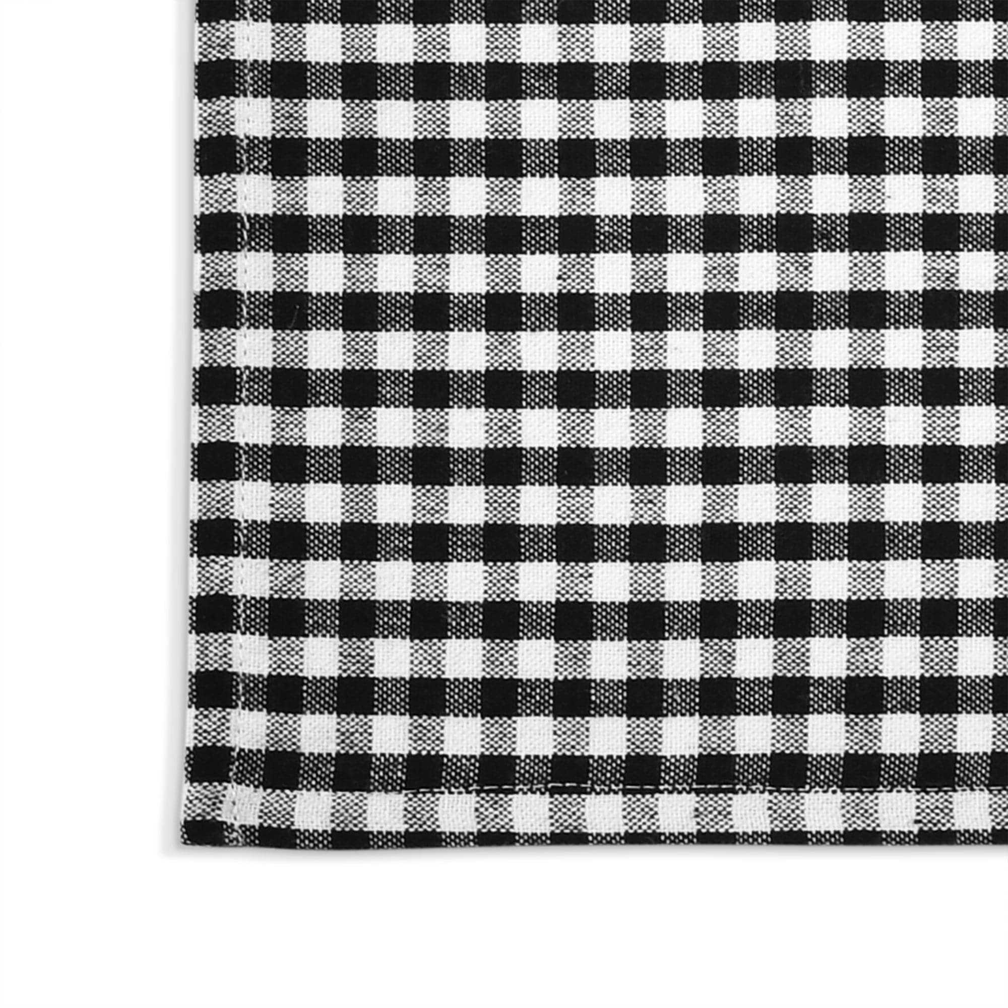 Gingham Check Yarn Dyed Cotton Napkins - Set of 4 - Premium Kitchen & Dining Table Linens for Parties, Picnics & Everyday Use