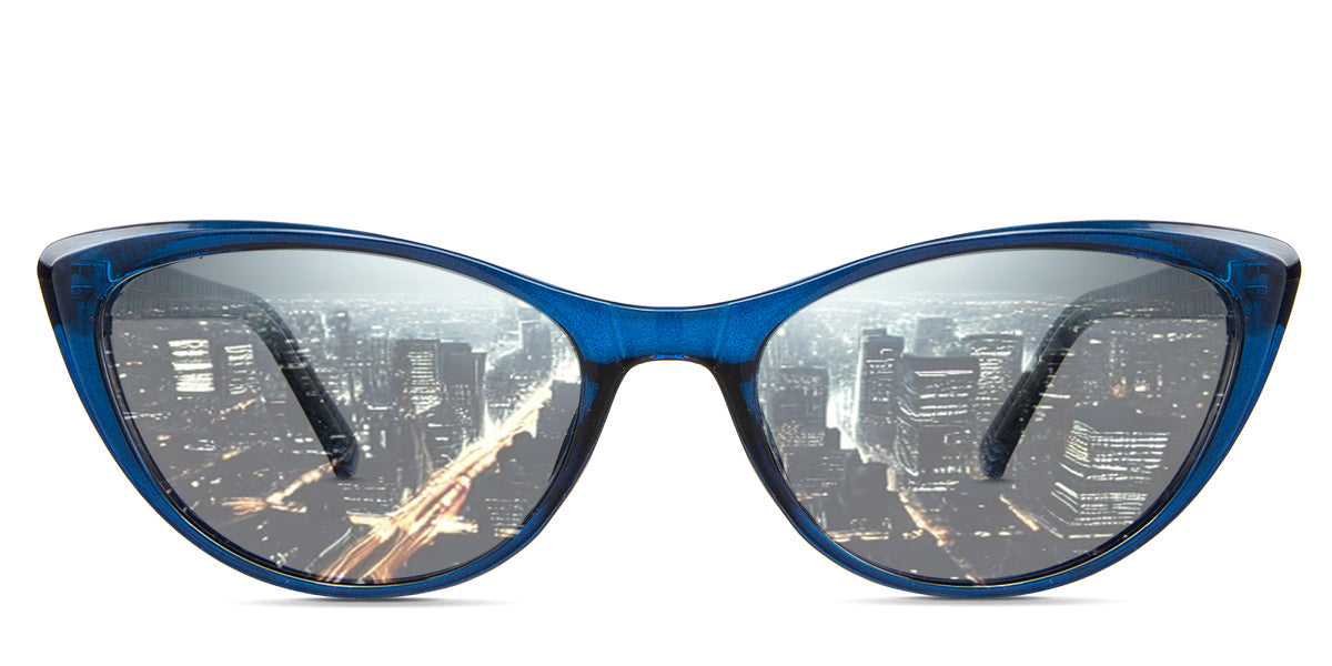 Tinsley Women's Prescription Tinted Glasses - Stylish & UV Protection for Work, Driving & Outdoor Activities