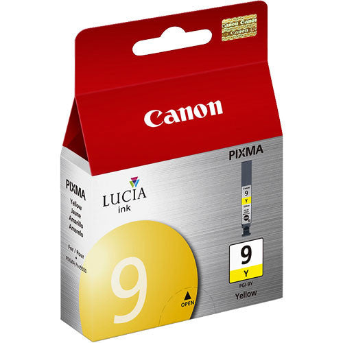 Canon LUCIA PGI 9 Yellow Ink Tank - High-Quality Printer Ink Cartridge for Canon PRO-100, PRO-200, PRO-300 | Perfect for Photo Printing, Art Projects & Professional Office Use