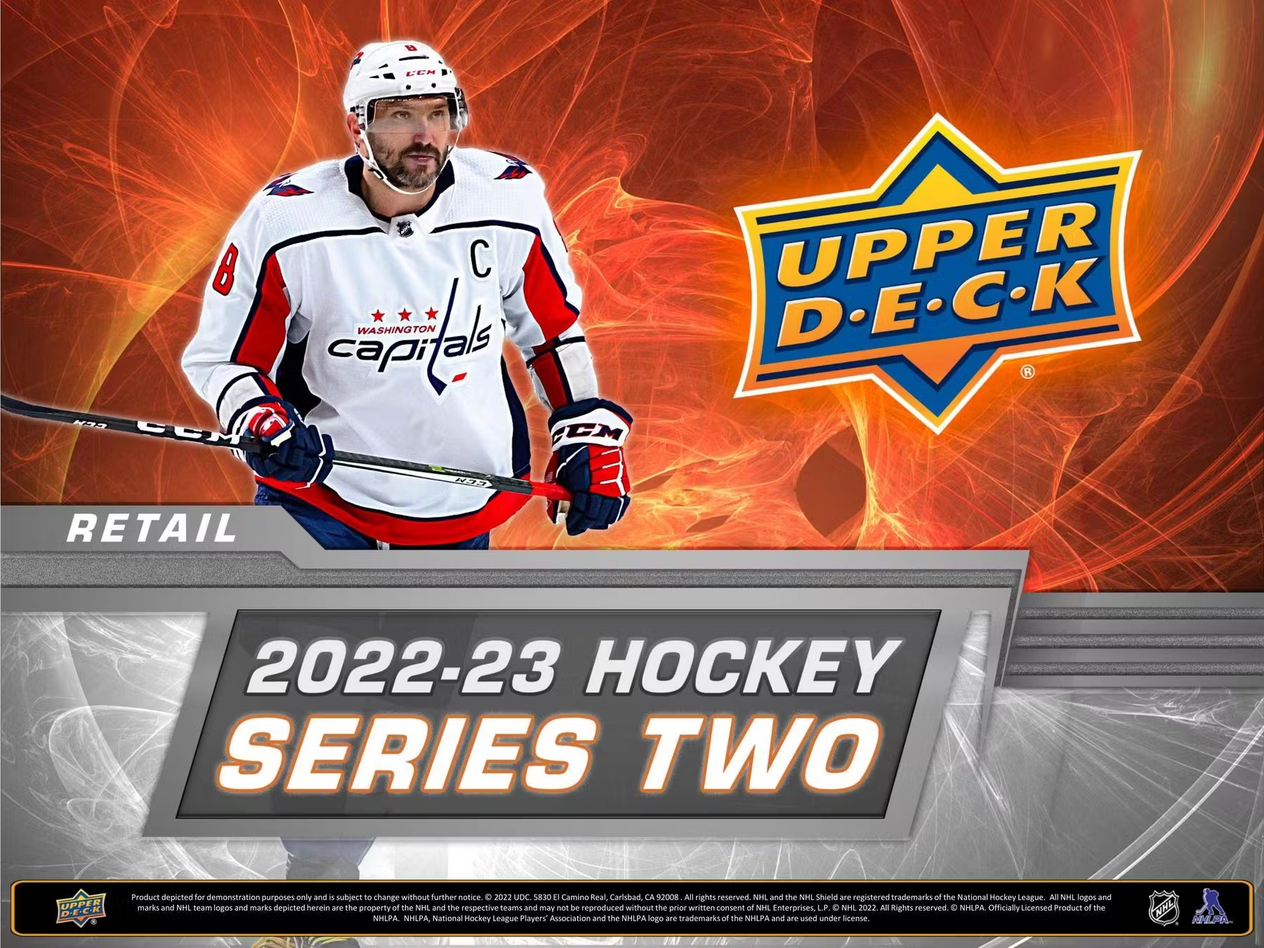2022-23 Upper Deck Series 2 Hockey Blaster Box - 20 Pack Case | NHL Trading Cards Collection for Sports Fans & Collectors | Perfect for Gifts, Investments, and Game Nights