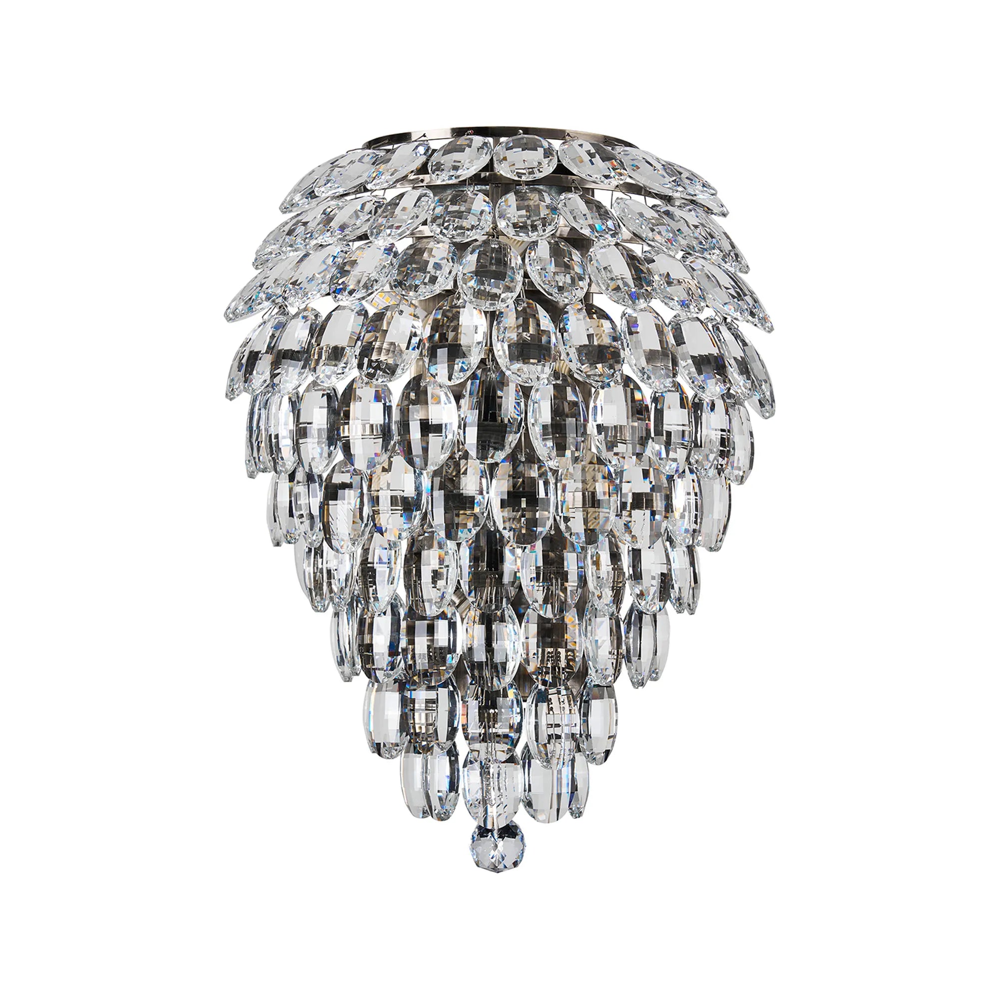 Consten Modern Tall Wall Lamp with 4 E14 Bulb Sockets - Perfect for Living Room, Bedroom, or Hallway Lighting