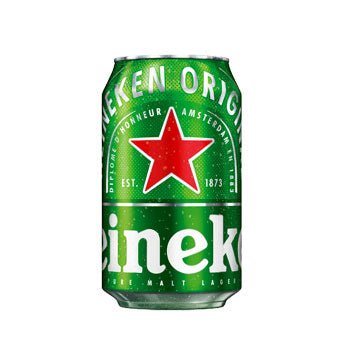 Heineken Lager Beer in 330ml Cans - Premium Dutch Beer for Parties, BBQs & Relaxing at Home