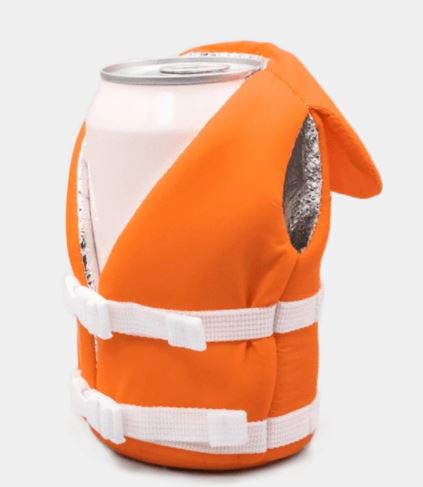 Beverage Life Vest - Floating Drink Holder for Pool, Beach & Boating - Keep Your Drinks Cool & Secure While Swimming