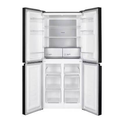 Hitachi HR4N7522DS XSG 466L French Door Bottom Freezer Refrigerator - Energy Efficient Large Capacity for Modern Kitchen & Family Use
