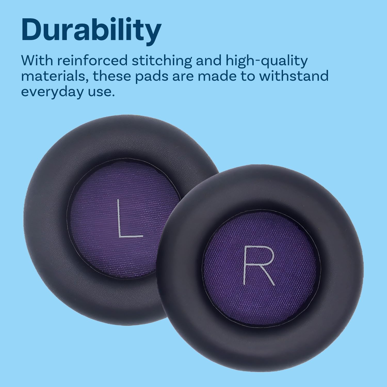 MMOBIEL Replacement Ear Pads for Plantronics BackBeat PRO 1 Headset - Premium Protein PU Ear Cushions - Comfortable Headphone Earpads (Black) - Perfect for Gaming, Music & Office Use