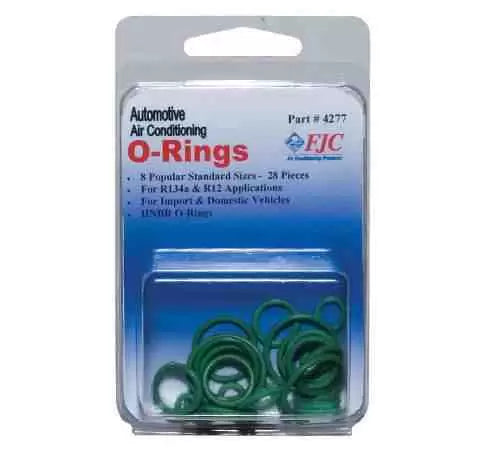 AC O-Ring Assortment Kit 4897 - 500+ Buna-N Rubber Seals for Plumbing, Automotive & Industrial Use - Leak Proof Gasket Set for Hydraulic, Pneumatic & DIY Repairs